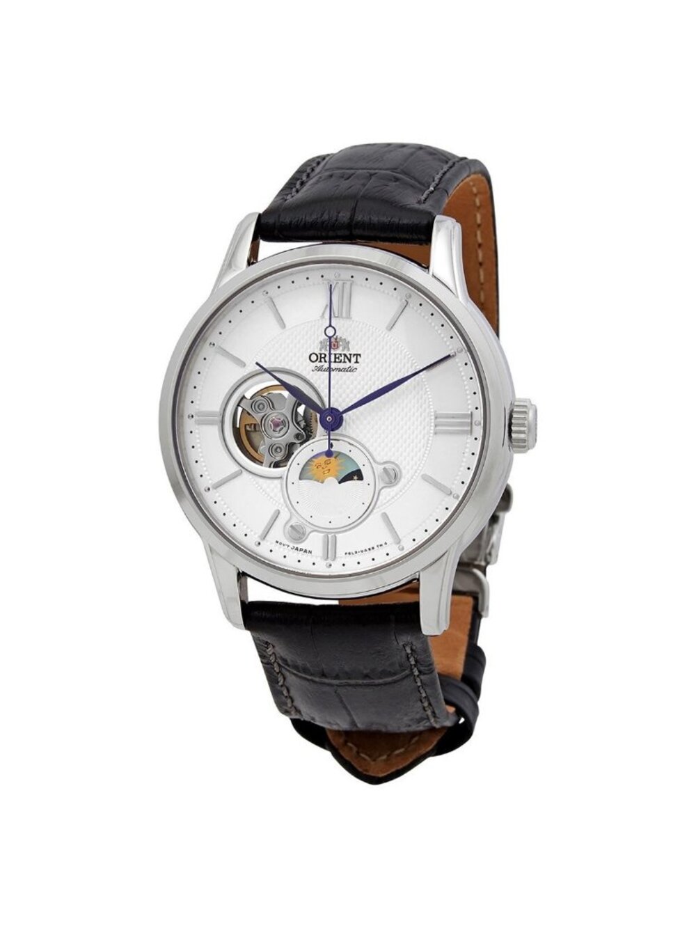 NWT Orient Sun & Moon Automatic Silver Dial Men's Watch
